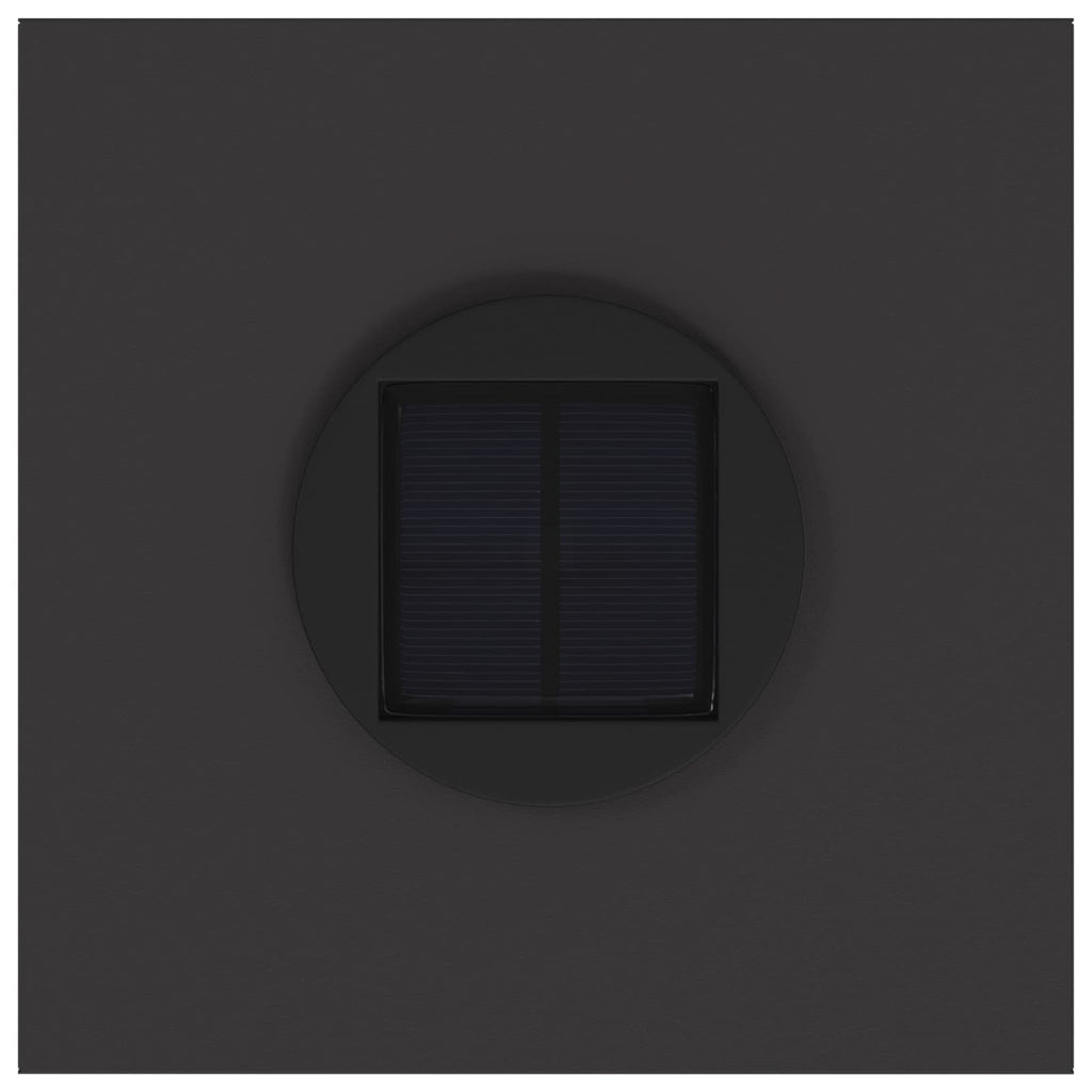 Lucina LED Solare da Percorso 2 pcs Nero