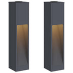 Lucina LED Solare da Percorso 2 pcs Antracite