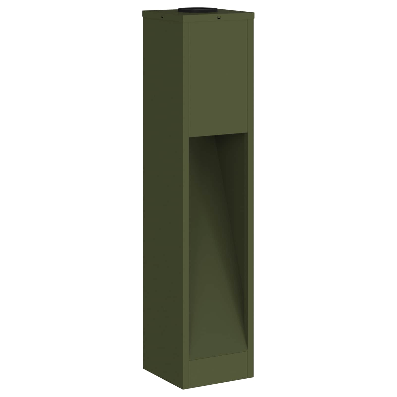 Lucina LED Solare da Percorso 2 pcs Verde oliva