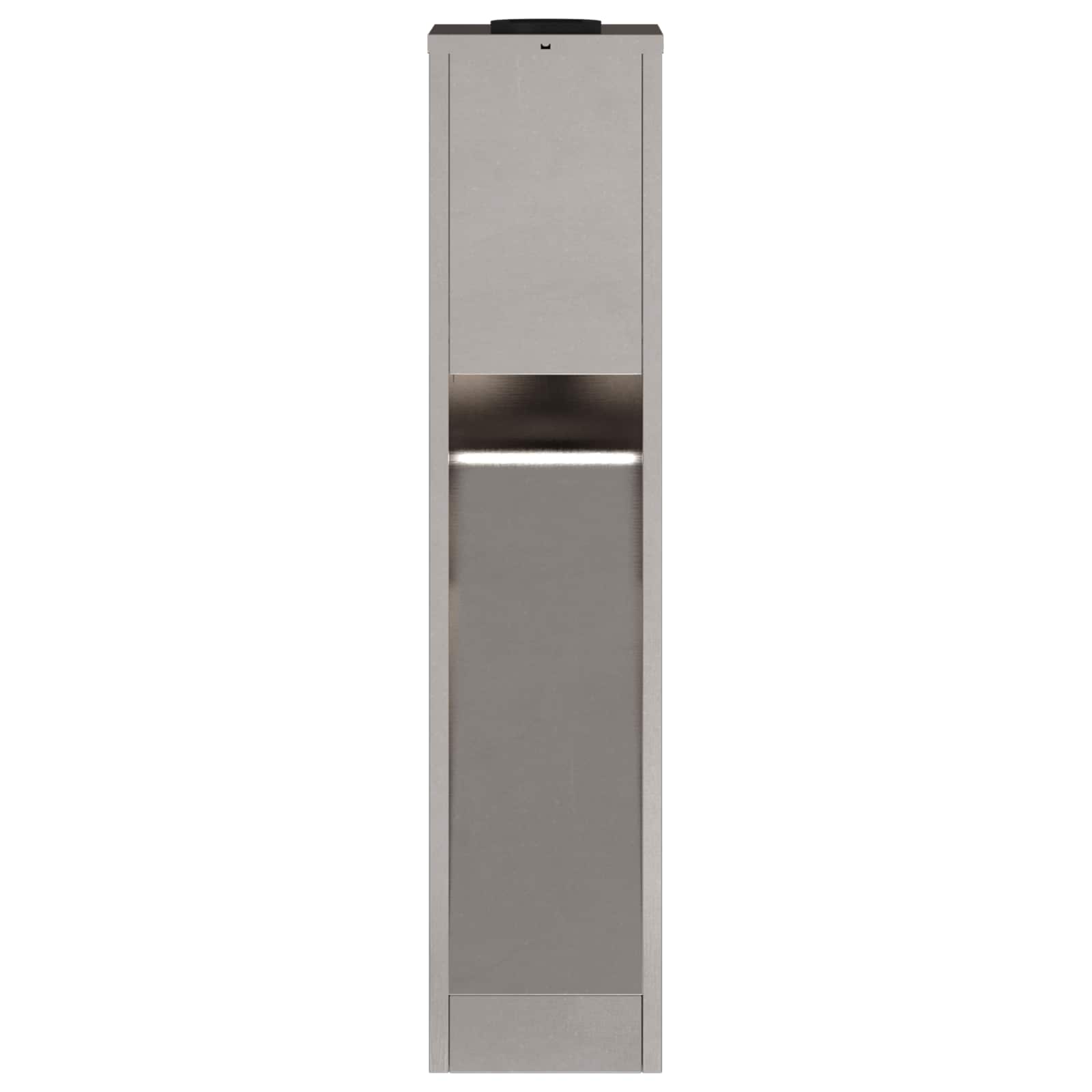 Lucina LED Solare da Percorso 2 pcs Argento