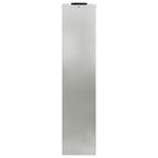 Lucina LED Solare da Percorso 2 pcs Argento Zincato
