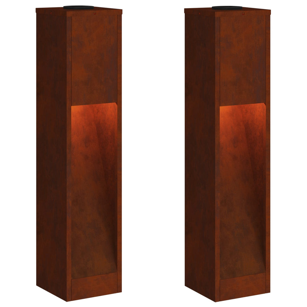 Lucina LED Solare da Percorso 2 pcs Bronzo