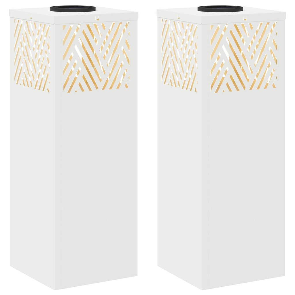 Faro LED solare per sentieri 2 pcs Bianco