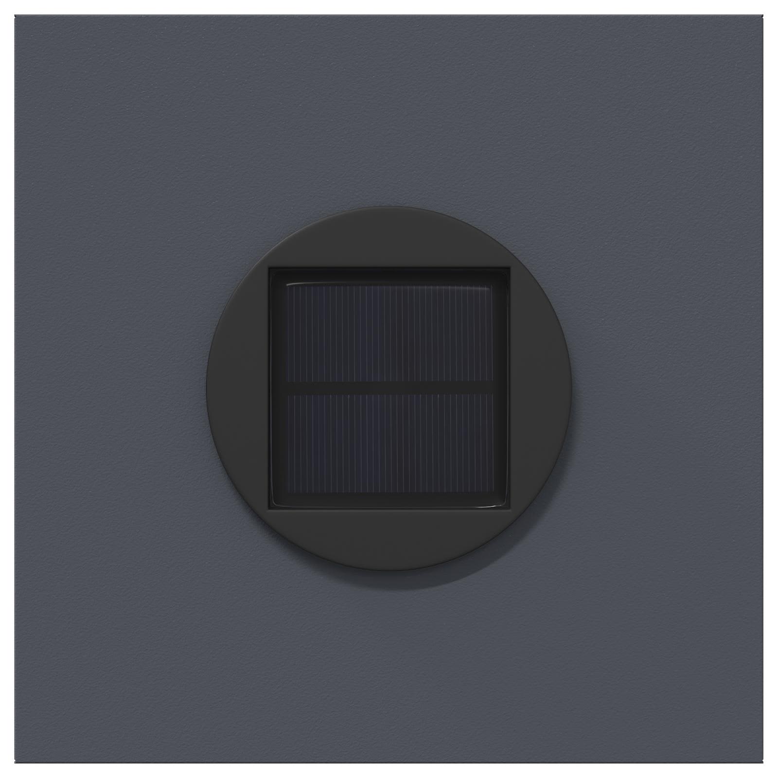 Faro LED solare per sentieri 2 pcs Antracite