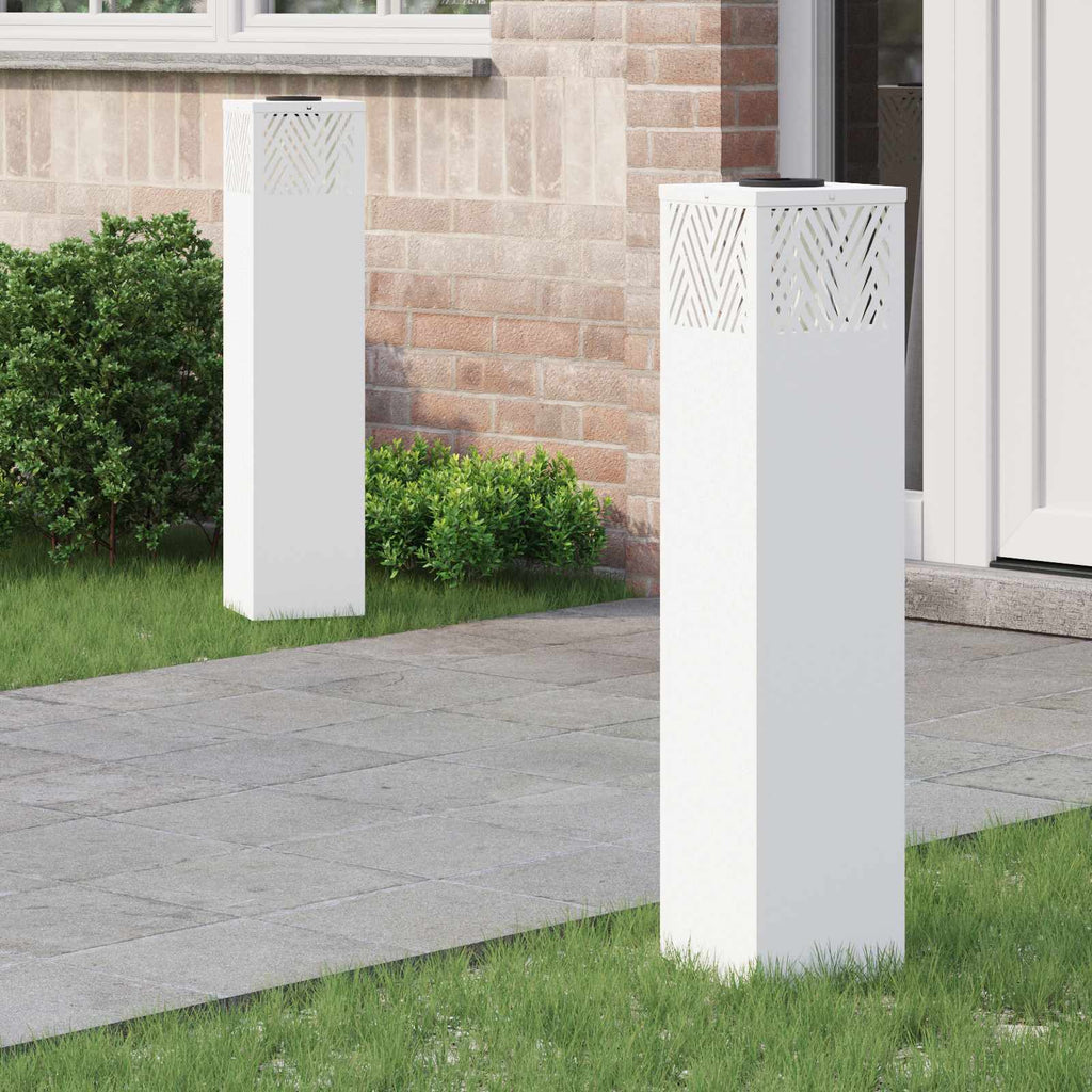 Faro LED solare per sentieri 2 pcs Bianco