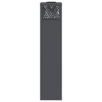 Faro LED solare per sentieri 2 pcs Antracite