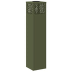 Faro LED solare per sentieri 2 pcs Verde oliva