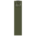 Faro LED solare per sentieri 2 pcs Verde oliva