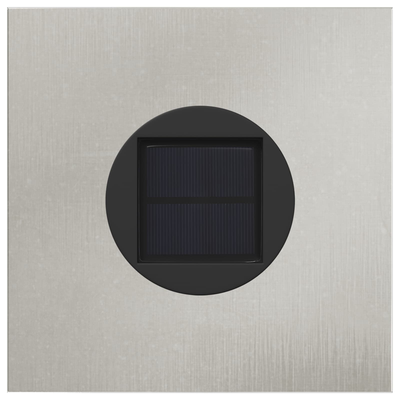 Faro LED solare per sentieri 2 pcs Argento Acciaio inossidabile