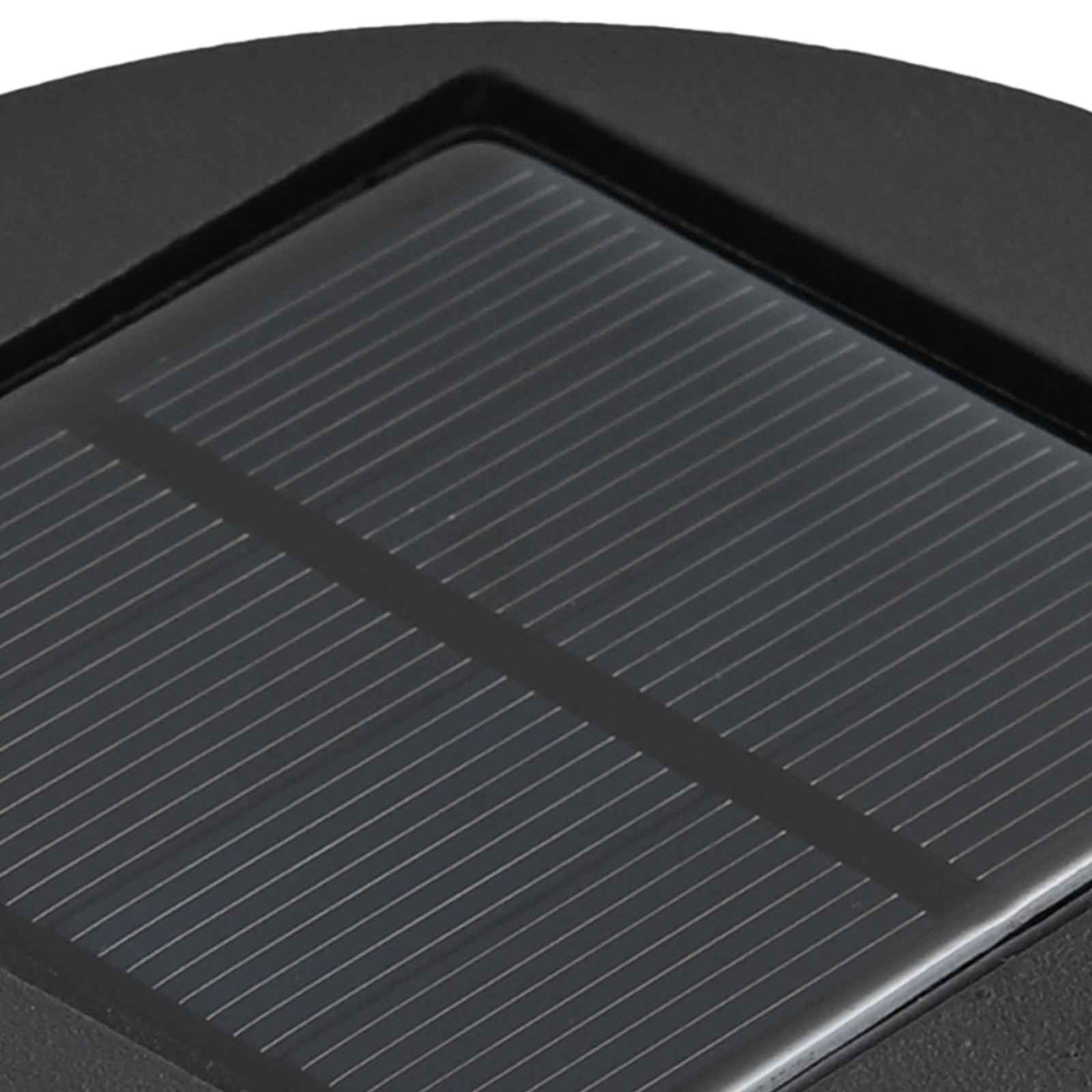 Faro LED solare per sentieri 2 pcs Argento Zincato