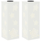 Faro LED solare per sentieri 2 pcs Bianco