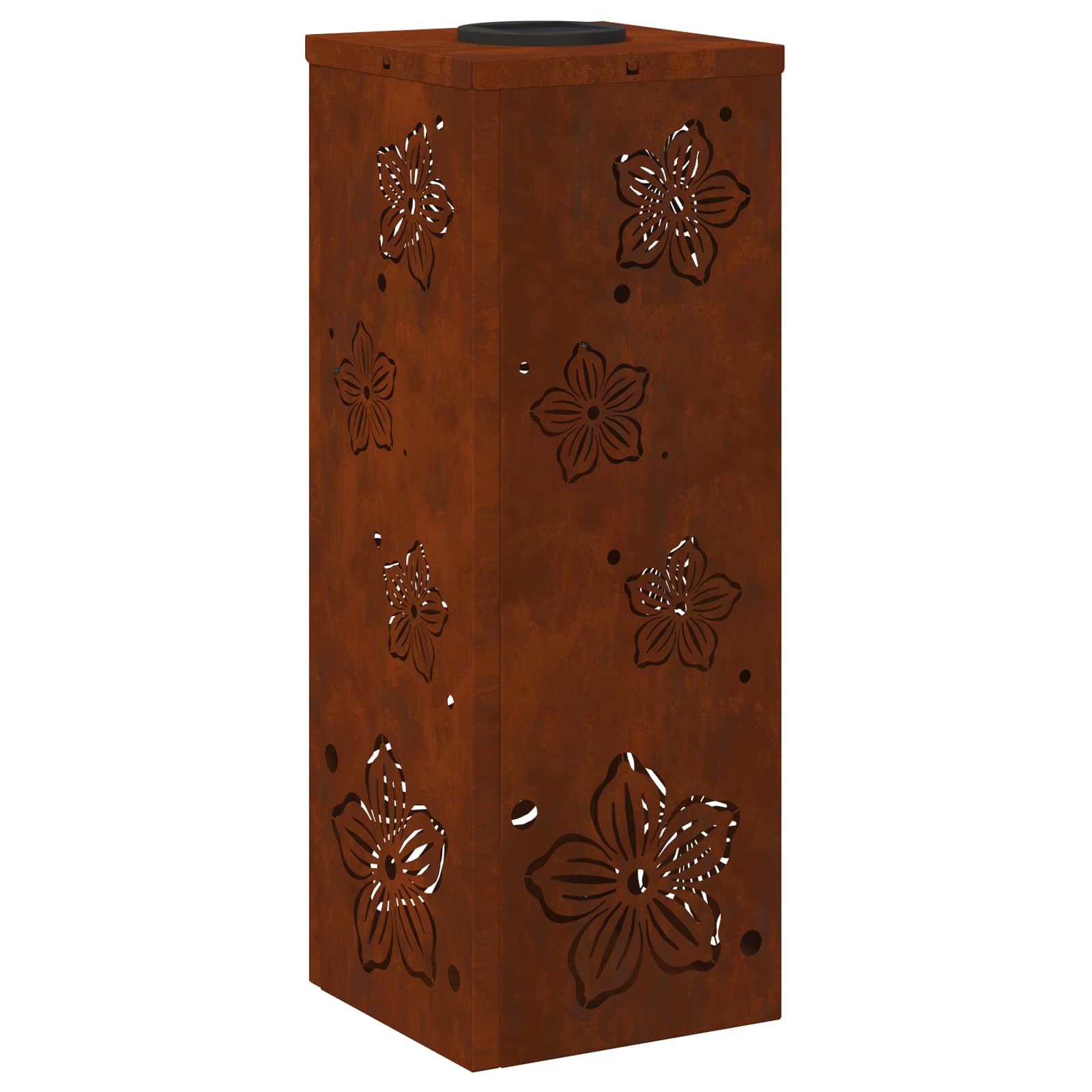 Faro LED solare per sentieri 2 pcs Ruggine