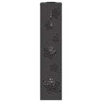 Faro LED solare per sentieri 2 pcs Nero