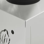 Faro LED solare per sentieri 2 pcs Argento Acciaio zincato