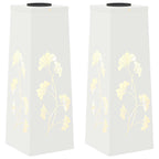 Faro LED solare per sentieri 2 pcs Bianco