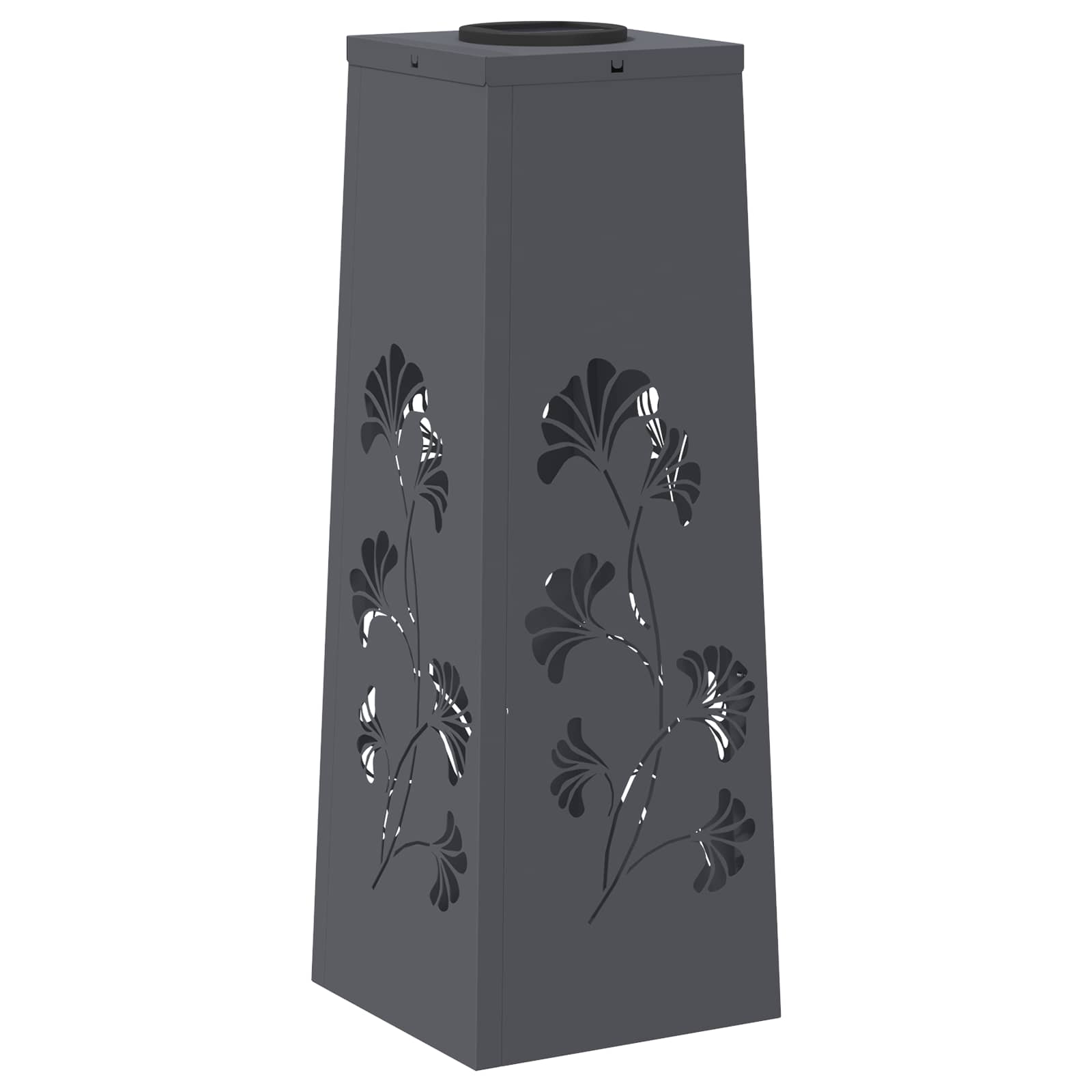 Faro LED solare per sentieri 2 pcs Antracite