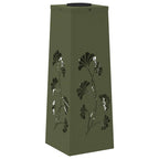 Faro LED solare per sentieri 2 pcs Verde oliva