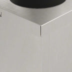 Faro LED solare per sentieri 2 pcs Argento Acciaio inossidabile