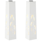 Faro LED solare per sentieri 2 pcs Bianco