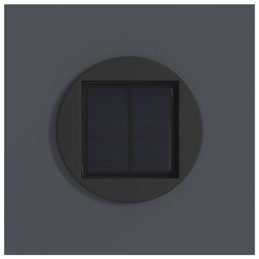Faro LED solare per sentieri 2 pcs Antracite