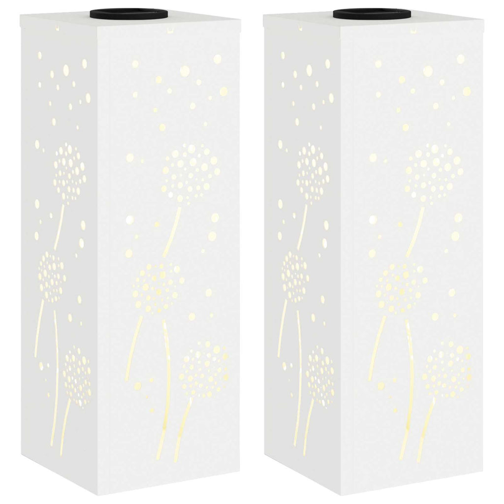 Faro LED solare per sentieri 2 pcs Bianco