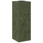 Faro LED solare per sentieri 2 pcs Verde oliva