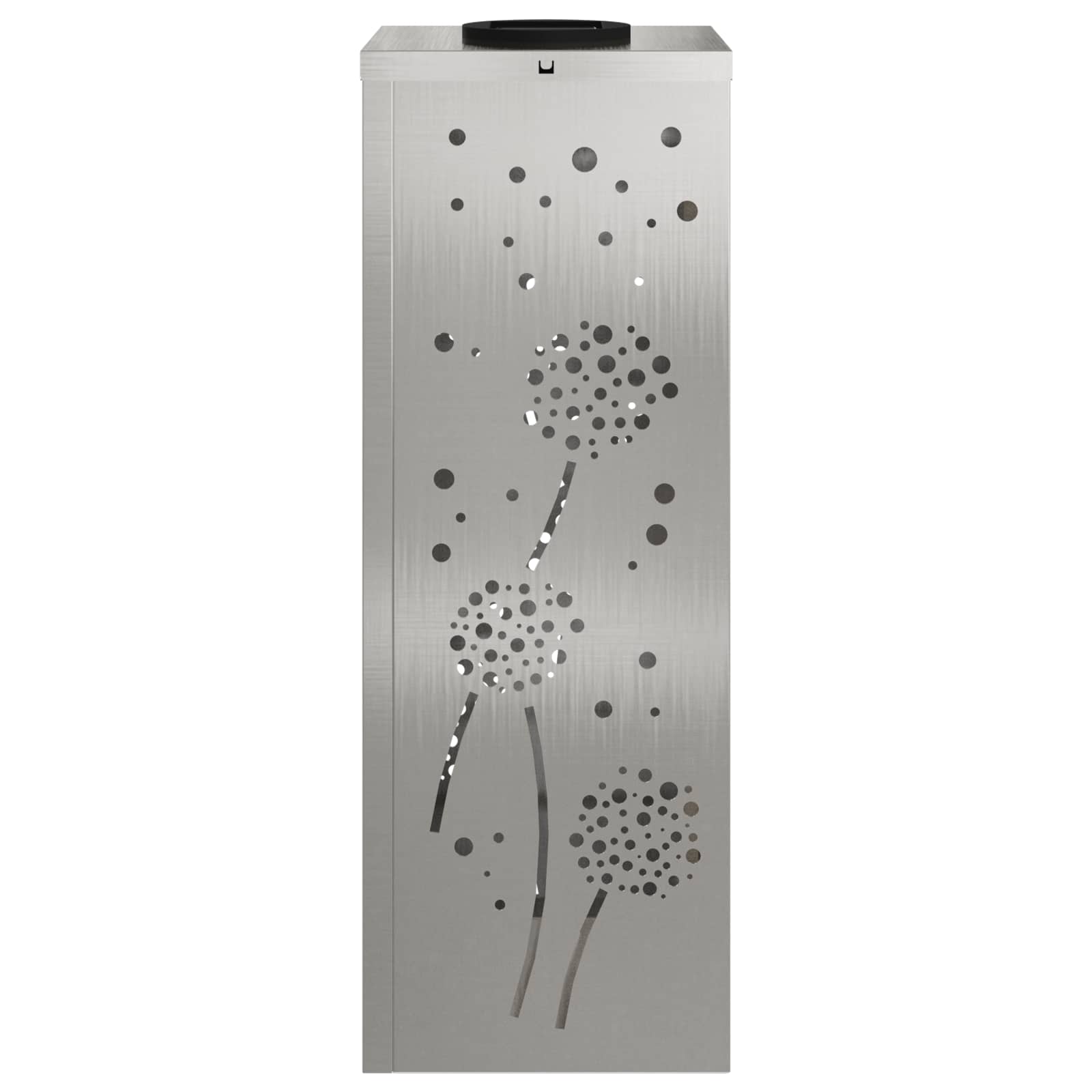 Faro LED solare per sentieri 2 pcs Argento Acciaio inossidabile