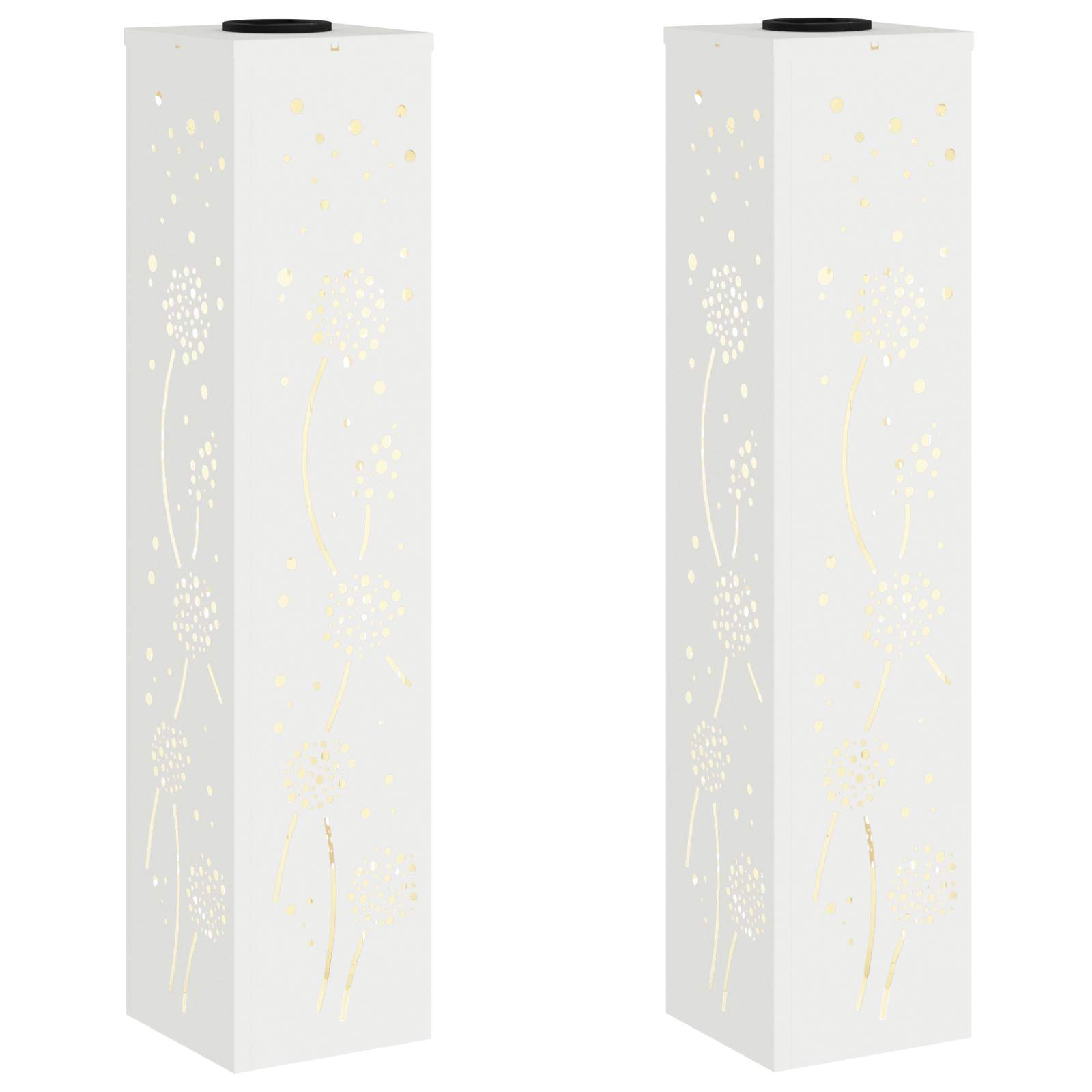 Faro LED solare per sentieri 2 pcs Bianco