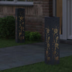 Faro LED solare per sentieri 2 pcs Antracite