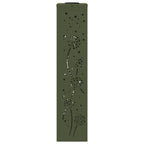 Faro LED solare per sentieri 2 pcs Verde oliva