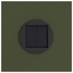 Faro LED solare per sentieri 2 pcs Verde oliva