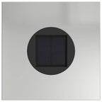 Faro LED solare per sentieri 2 pcs Ruggine Zincato