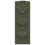 Faro LED solare per sentieri 2 pcs Verde oliva