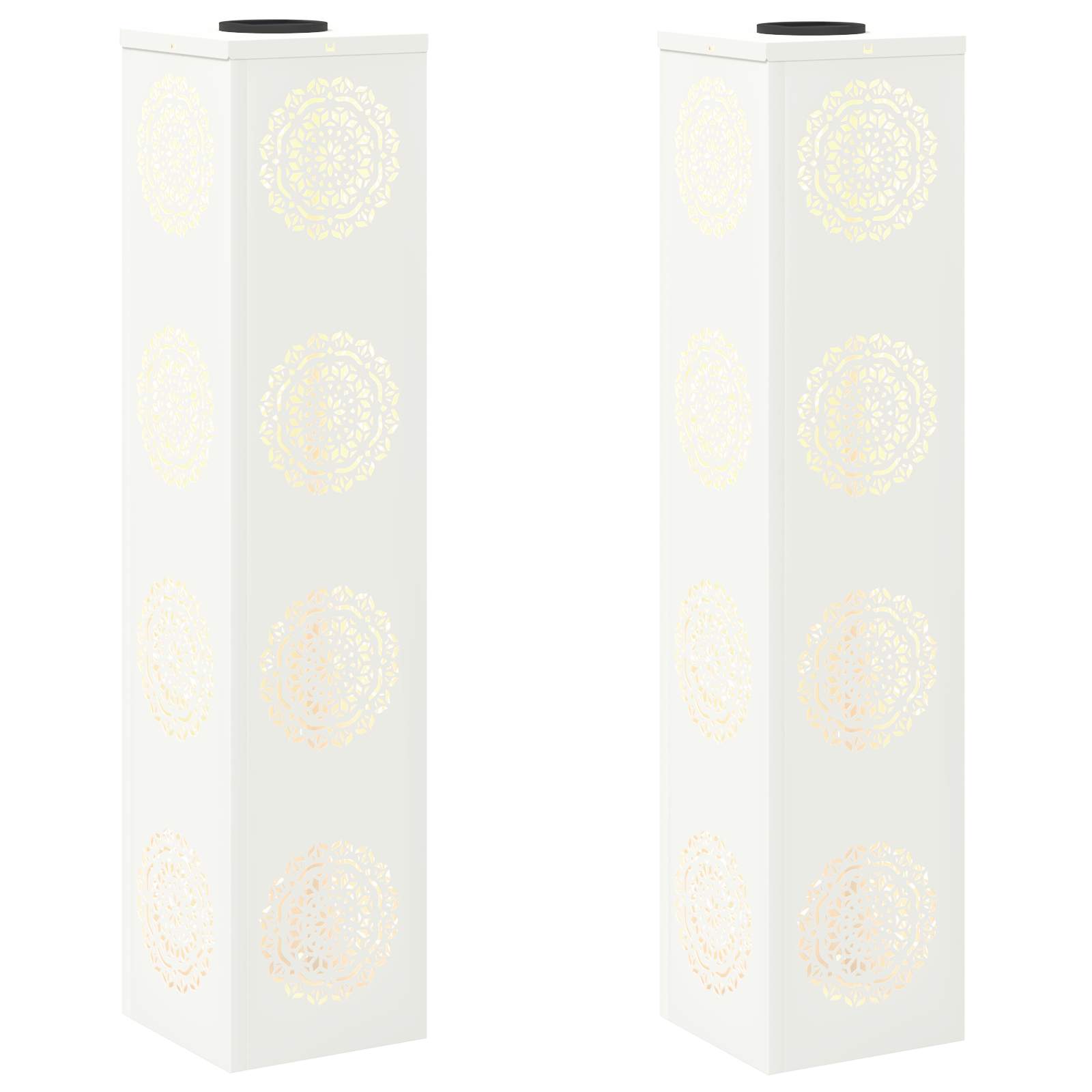 Faro LED solare per sentieri 2 pcs Bianco