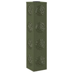Faro LED solare per sentieri 2 pcs Verde oliva