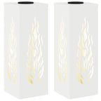 Faro LED solare per sentieri 2 pcs Bianco