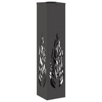 Faro LED solare per sentieri 2 pcs Nero