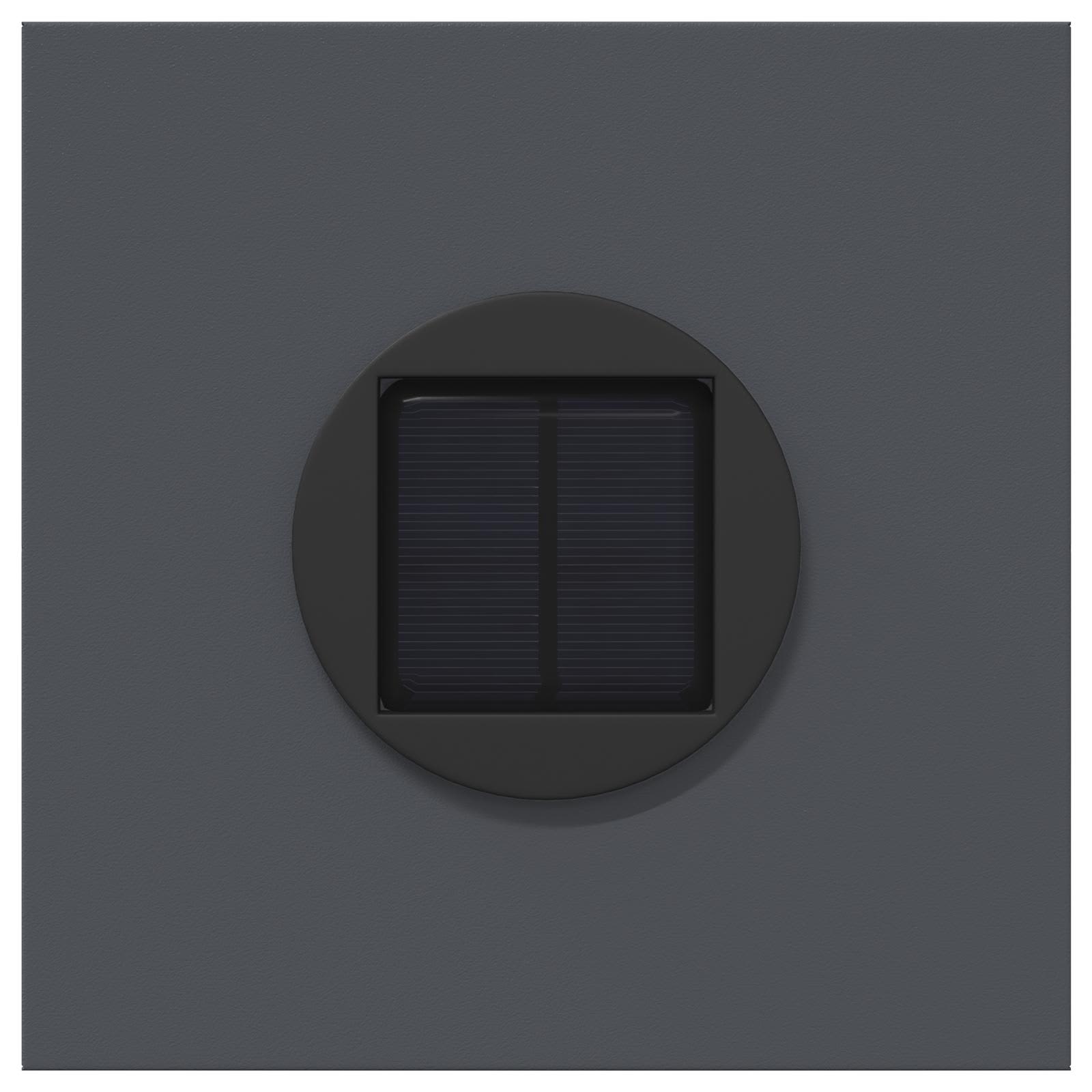 Faro LED solare per sentieri 2 pcs Antracite