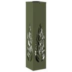 Faro LED solare per sentieri 2 pcs Verde oliva
