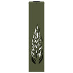 Faro LED solare per sentieri 2 pcs Verde oliva