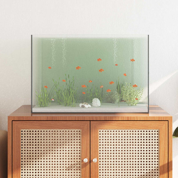 Acquario con archiviazione Trasparente 60 x 35 x 40 cm Vetro