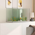 Acquario con archiviazione Trasparente 60 x 35 x 40 cm Vetro