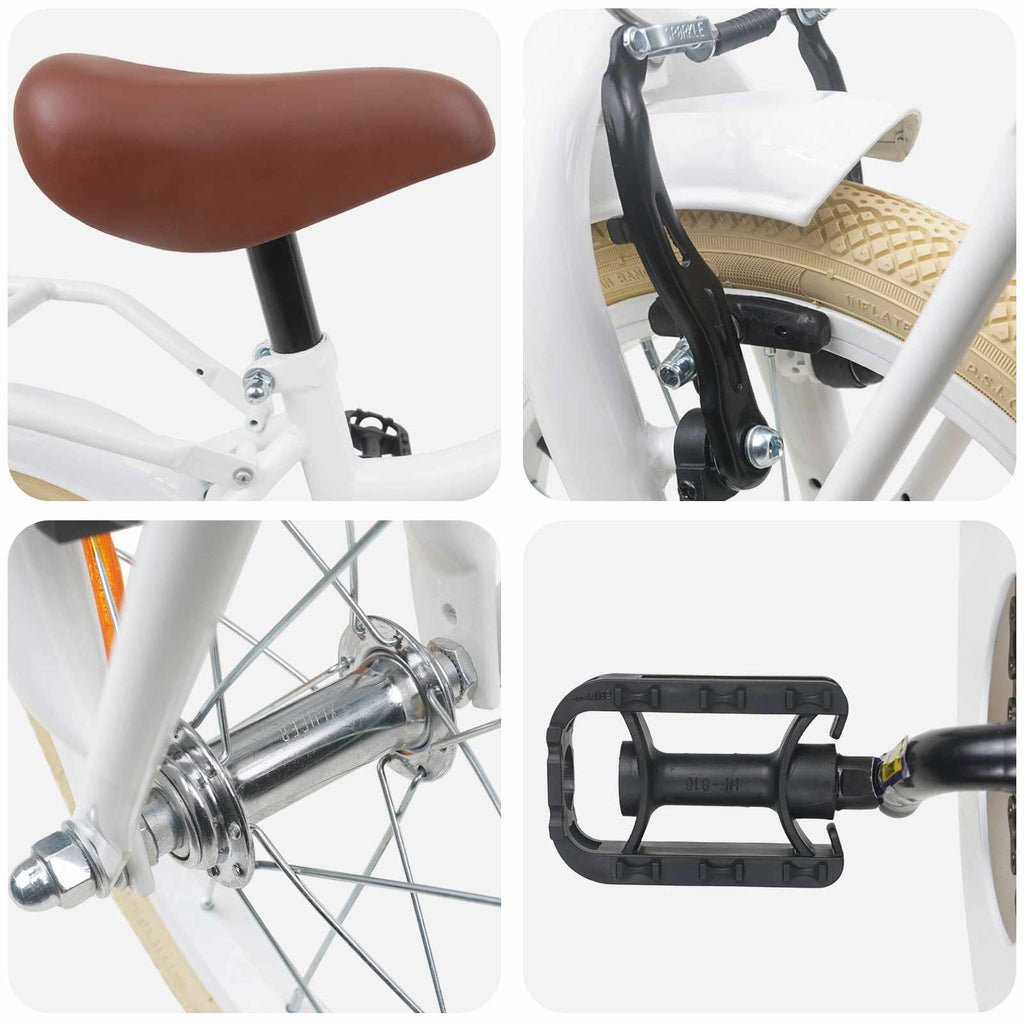 Bicicletta per Bambini 16 Pollici per bambini di 4-6 anni