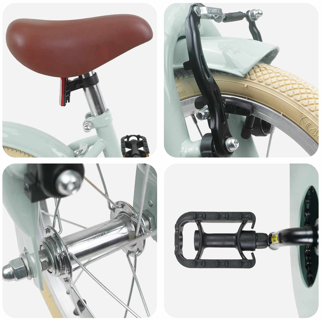 Bicicletta per Bambini 16 Pollici per bambini di 4-6 anni