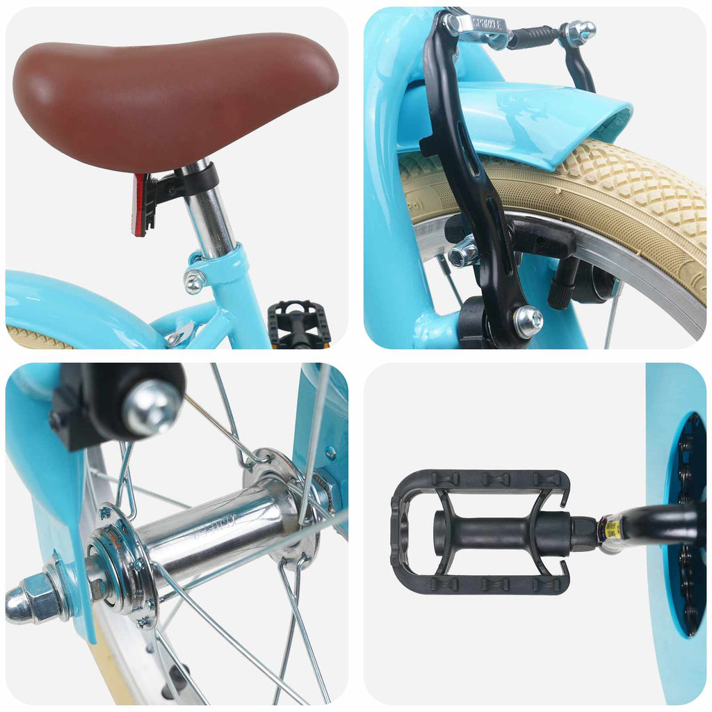Bicicletta per Bambini 12 Pollici per bambini di 2-4 anni