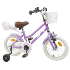 Bicicletta per Bambini 12 Pollici per bambini di 2-4 anni Viola