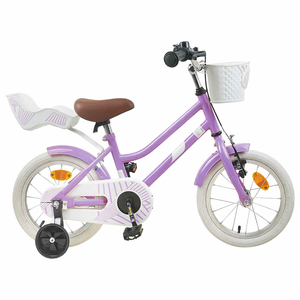 Bicicletta per Bambini 12 Pollici per bambini di 2-4 anni Viola