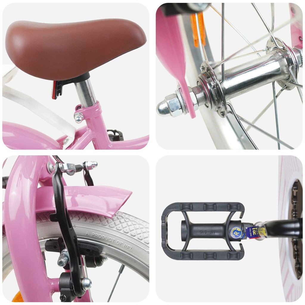 Bicicletta per Bambini 14 Pollici per bambini da 3 a 5 anni
