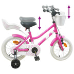 Bicicletta per Bambini 14 Pollici per bambini da 3 a 5 anni