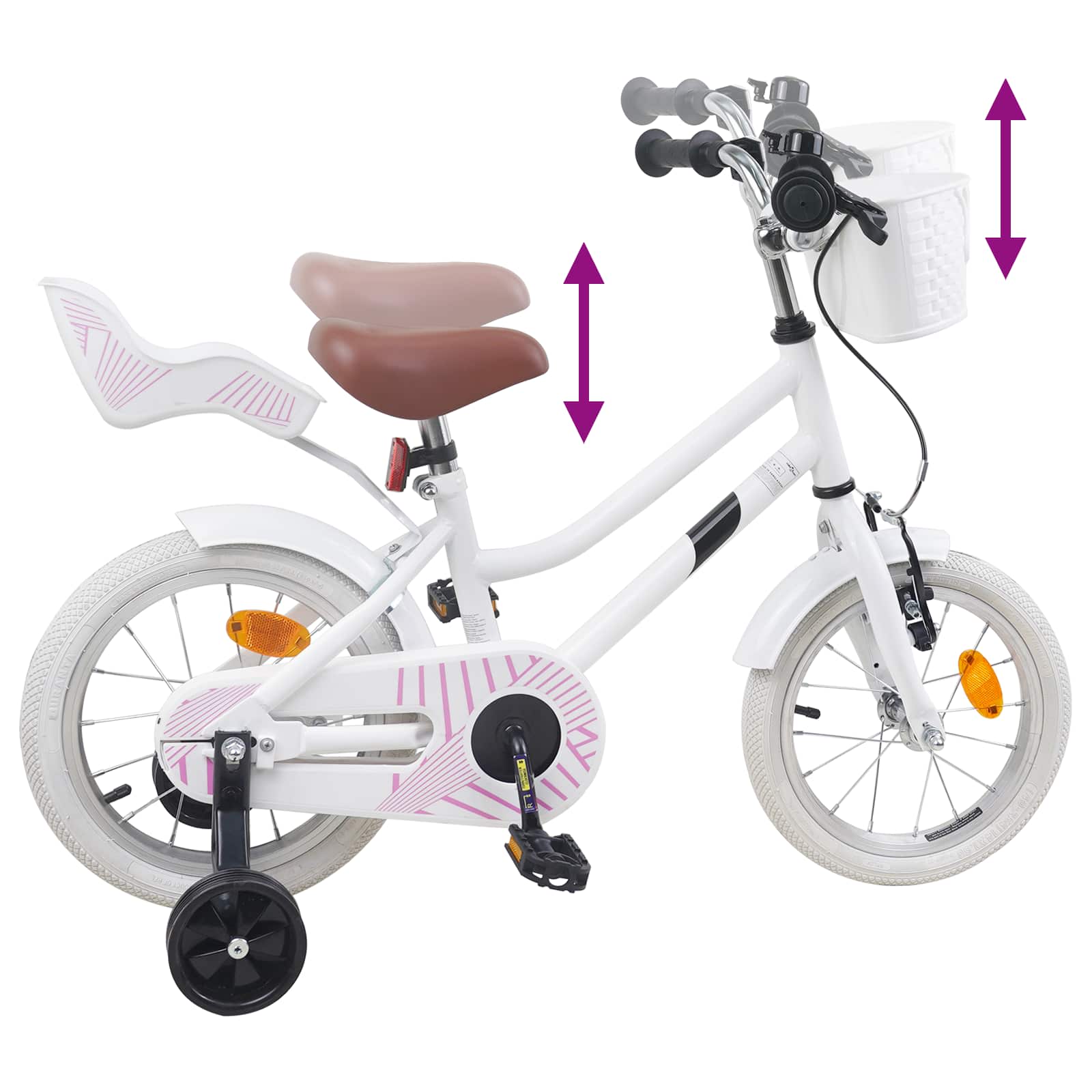 Bicicletta per Bambini 16 Pollici per bambini di 4-6 anni